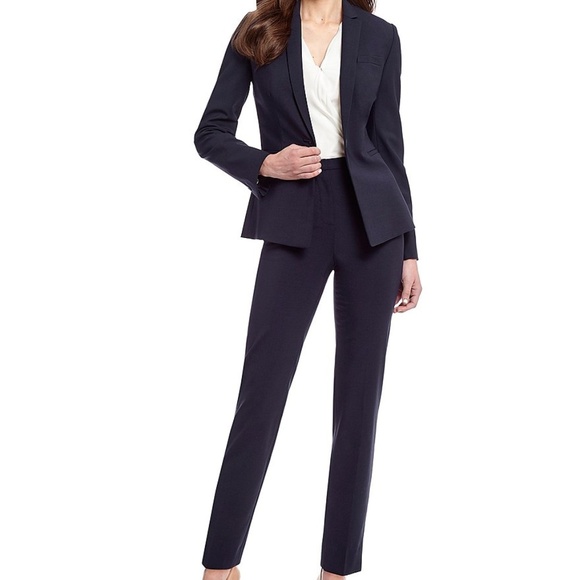 ANTONIO MELANI Jackets & Blazers - Antonio Melani Navy Blue Suit